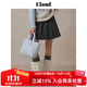 ELAND衣戀半身裙女學(xué)院風(fēng)含腰帶a字顯瘦短百褶裙子2025秋季新款 灰色(15)Grey L 170