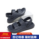Jeep吉普2025新款拖鞋夏季戶外休閑兩用防滑外穿男士沙灘細(xì)膩堅(jiān)實(shí)涼鞋 灰色 42/43