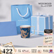 WEDGWOOD[結婚禮物]東方傳奇龍鳳馬克杯骨瓷咖啡杯茶水杯家用杯子高顏值 東方傳奇祥龍馬克杯1個(gè)280ml