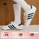 adidas「T頭鞋」K 74經(jīng)典薄底運(yùn)動(dòng)鞋男女阿迪達(dá)斯官方三葉草   亮白/黑色/樹脂黃(推薦腳型偏胖選大半碼)   42