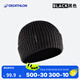 迪卡儂（DECATHLON）純羊毛帽子秋冬韓百搭保暖護(hù)耳月子冷帽針織毛線帽O(jiān)VH 黑色 均碼