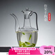 容山堂玻璃仿宋手執(zhí)壺耐熱透明泡茶壺電陶爐家用仿古綠茶壺泡茶器 仿宋玻璃手執(zhí)壺