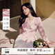 秋水伊人通勤百搭優(yōu)雅V領(lǐng)襯衫2025年春秋新款女經(jīng)典H型設(shè)計(jì)感上衣 粉紅 M