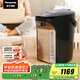 松下（Panasonic）【政府補貼】食品級涂層內(nèi)膽電熱水壺國家補貼黑色 4升一鍵除氯全自動智能保溫?zé)畨豊C-ES4000