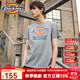 dickies夏季情侶款短袖男經(jīng)典logo印花短袖TEE休閑男裝DK007088 N 中羽灰 M