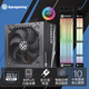 艾湃電競（Apexgaming）GTR Plus-ARGB 1200M 額定1200W電源 全模組白金牌 含發(fā)光馬甲線(xiàn) 霓虹線(xiàn)ARGB神光同步