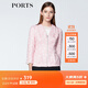 PORTS寶姿  新品商場(chǎng)同款女裝簡(jiǎn)約蝴蝶結全開(kāi)襟夾克外套SN8J013HFQ064 白色 S (4)