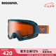 ROSSIGNOL24/25新品金雞滑雪鏡高清防霧柱面鏡面可兼容眼鏡專(zhuān)業(yè)滑雪鏡 均碼 均碼