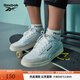 Reebok銳步官方男女鞋COURT ADVANCE時尚休閑復古板鞋 GZ9626 白/黑/米白 42 (27cm),US: 9