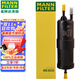 曼牌（MANNFILTER）汽濾汽油濾芯格濾清器燃油濾芯格適配寶馬沃爾沃別克福特雪佛蘭 寶馬3系320 328 330(F30/F35)