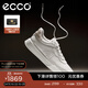 愛(ài)步（ECCO）板鞋男 25年簡(jiǎn)約拼色舒適運動(dòng)鞋休閑男鞋 街頭球鞋539814 HL 白色/灰白色53981452292 42