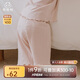 乖奇熊女寶寶純棉長(zhǎng)褲春秋季睡褲居家褲子?jì)雰嚎蓯?ài)花邊休閑褲寬松
