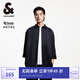 杰克·瓊斯（JACK&JONES）25年男裝七分袖襯衫男士夏季薄款柔軟高端短袖襯衣休閑寬松外穿 E40黑色 XL