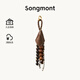 Songmont【蔣奇明同款】山下有松棱佑種掛飾新中式設(shè)計師款時尚配飾包掛 檀棕色 預(yù)售12天