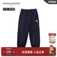 Teenie Weenie Kids小熊童裝秋冬款男女童寶寶經(jīng)典索羅娜純色衛褲 藏青色-1 110 cm