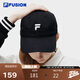 FILA FUSION斐樂潮牌棒球帽情侶款秋季新休閑帽子鴨舌帽