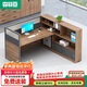 森菲亞 辦公桌辦公室屏風(fēng)財務(wù)桌職員卡位工作臺現(xiàn)代簡約卡座桌椅組合
