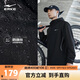 鴻星爾克運動(dòng)外套男新款防風(fēng)連帽男士風(fēng)衣戶(hù)外休閑運動(dòng)夾克51224301003