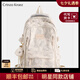 CRTNZO KROEZ輕奢小c&k書(shū)包初中高中大容量雙肩包女大學(xué)生背包高顏值書(shū)包簡(jiǎn)約 米白大號(hào)-CK女包送女友老婆禮物
