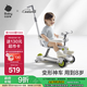 babycare兒童滑板車1-3-6歲多功能遛娃神器寶寶可坐滑滑車周歲禮物 辛德白
