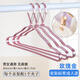 kefei防風(fēng)衣架鋁合金帶夾子褲夾褲架防滑無(wú)痕室外防掉衣服架掛鉤衣架掛 【帶夾子標準款】玫瑰金 10個(gè)