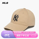 MLB帽子男女軟頂棒球帽虞書欣明星同款運動鴨舌帽3ACP6601N-50SAS-F