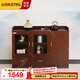 國(guó)景家具（GOKENG）茶水柜辦公柜矮柜儲(chǔ)物柜子收納柜資料柜三門