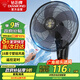 鉆石牌壁扇壁掛風(fēng)扇掛壁式電風(fēng)扇家用遙控墻壁搖頭掛扇掛式工業(yè)電扇大風(fēng)力宿舍餐廳FB-40K-3