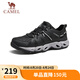 駱駝（CAMEL）輕量排水透氣軟彈免系水陸兩棲溯溪涼鞋男 G15S307048 夜黑色 42 