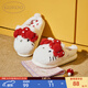 果殼（Gukoo）拖鞋女Hellokitty系列冬季毛絨保暖新款可愛女士居家棉拖鞋七夕 KT棉拖 38-39