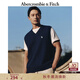 Abercrombie & Fitch經(jīng)典小麋鹿圖案男裝25秋冬新款羊毛混紡針織背心馬甲120-5244 海軍藍 M (180/100A)
