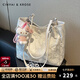 CinvaiKrose包包女包新中式刺繡單肩包女2025新款大容量托特包七夕情人節(jié)禮物 奶油白