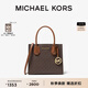 MICHAEL KORS邁克高仕 MK 經(jīng)典款 Mercer 中號(hào)手提包 深棕/牛皮棕 200 中號(hào)