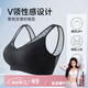 香蜜閨秀內(nèi)衣女【無尺碼】無痕吊帶背心式膚隱形舒適無鋼圈美背文胸女 1212019黑色 均碼