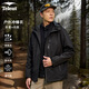 天倫天（Telent）沖鋒衣三合一男秋冬防風(fēng)防水戶外登山服保暖夾克外套 黑色 XL