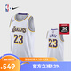 NIKE耐克NBA-【限時(shí)秒殺】湖人詹姆斯SW速干球衣男籃球服夏季運動(dòng)背心 白色 XL