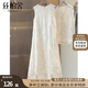 絲柏舍無(wú)袖連衣裙2025夏裝新款女裝優(yōu)雅氣質(zhì)圓領(lǐng)中長(zhǎng)款A(yù)字裙