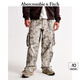 ABERCROMBIE & FITCH男裝24春秋美式baggy風潮流街頭直筒多色工裝褲KI130-4059 淺棕色迷彩 32 /30 (175/82A)