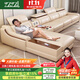 佐芝琳2025新款流行現代簡(jiǎn)約風(fēng)頭層牛皮真皮沙發(fā)廣東佛山家用客廳小戶(hù)型 3.29m【雙+貴妃+邊幾】 【360度全真皮】意大利Nappa牛皮