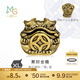 周生生聚財金蟾黃金轉運珠足金CharmeXL酷黑系列串珠95521C定價(jià)