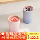 樂(lè)扣樂(lè)扣（LOCK&LOCK）陶瓷覆層咖啡隨行保溫杯男女高顏值保溫保冷便攜水杯400ML深藍(lán)色