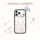 CASETIFY 森林早報系列 蝴蝶結小貓 適用于iPhone17/16/15 Air/Pro/Max  鏡面手機殼 纖巧黑框Magsafe iPhone 17 Pro Max