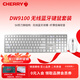 CHERRY櫻桃鍵盤(pán)DW9100SLIM辦公鍵盤(pán)鼠標套裝無(wú)線(xiàn)/藍牙超薄筆記本臺式外接充電式巧克力鍵盤(pán) DW 9100 SLIM鍵鼠套裝【銀色】 雙模連接【無(wú)線(xiàn)+藍牙】