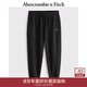 Abercrombie & Fitch經(jīng)典小麋鹿圖案男裝25春夏美式毛圈布美式運(yùn)動(dòng)衛(wèi)褲134-5029 黑色 L (180/86A)
