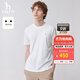 哈吉斯（HAZZYS）男裝 夏季款休閑通勤舒適短袖T恤男ASTZE0BBX51 米黃色OW M (170/92A 46)