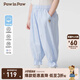 PawinPaw【防蚊】卡通小熊童裝2025年春夏新款女寶寶寬松休閑純棉防蚊褲 Blue藍色/50 110 cm
