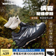 諾詩(shī)蘭徒步鞋男女防水防滑戶(hù)外輕量登山低幫情侶休閑鞋 黑色-男 42