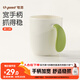 世喜敞口杯喝水喝奶 兒童漱口杯子寶寶刷牙杯 一杯三用