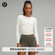 lululemon丨All It Takes 女士運動(dòng)長(cháng)袖T恤*羅紋 Nulu? LW3GK5S 骨白 XS /4
