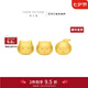 周大福chiikawa聯(lián)名吉伊卡哇哈奇喵烏薩奇足金轉運珠吊墜配繩【可選】 R37553 烏薩奇